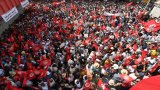 En Tunisie, le syndicat UGTT rassemble ses soutiens dans la capitale