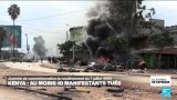 Kenya : au moins dix manifestants tués