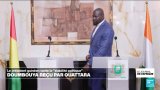 Mamadi Doumbouya reçu à Abidjan par le président ivoirien Alassane Ouattara