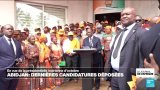 Côte d'Ivoire : Alassane Ouattara et Laurent Gbagbo déposent leur candidature