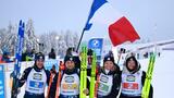 Biathlon: les Françaises marquent les esprits en relais à un mois des Jeux