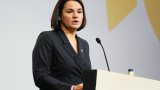 La cheffe de l'opposition bélarusse sceptique face à une rencontre Trump-Poutine