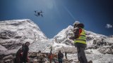 Népal: des drones à l'assaut des déchets de l'Everest