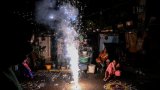 New Delhi recouverte d'une chape de pollution après Diwali