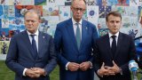 Macron, Merz et Tusk en Moldavie pour afficher leur soutien face à Moscou