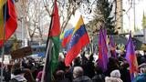 A Madrid, une manifestation pour dénoncer l'agression impérialiste au Venezuela