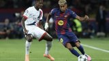 Ligue des champions: Lamine Yamal vs Nuno Mendes, génial duel au coeur de Barça/PSG
