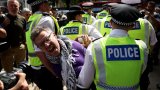 Royaume-Uni : 466 arrestations lors d'une manifestation en soutien au groupe interdit Palestine (…)
