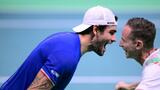 Coupe Davis: l'Italie à une victoire de la finale