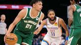 NBA: Dieng et les Bucks font chuter OKC, James signe un triple-double historique