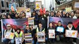 A Londres, mobilisation contre le projet de super-ambassade chinoise, la décision imminente