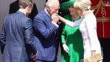 A Windsor, accueil chaleureux du roi Charles pour la visite d'Etat de Macron