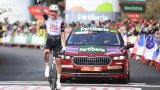 Tour d'Espagne: Jay Vine remporte la 6e étape, Traeen prend le maillot rouge