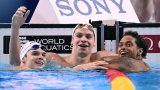 Mondiaux de natation: après le record, Léon Marchand se pare d'or