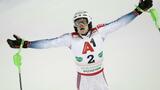 Ski: Kristoffersen puissance 5 à Schladming, Noël sur le podium avant les Jeux