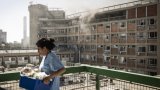 Dans l'hôpital israélien touché par un missile, patients et soignants sous le choc