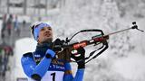 Biathlon: l'Italien Giacomel remporte la poursuite à Oberhof, les Français hors podium