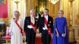 Faste royal et entente amicale au premier jour de la visite d'Etat de Macron au Royaume-Uni