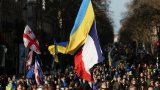 Manifestations de soutien à l'Ukraine en France, à la veille des trois ans de l'invasion