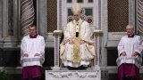 Le pape prend possession de sa chaire d'évêque de Rome en la basilique du Latran
