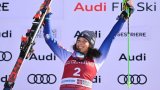 Ski: Brignone encore géante à Sestrières, Shiffrin très prudente