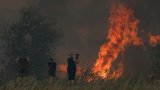 Aude: l'avancée du feu ralentit pendant la nuit, neuf blessés, l'A9 fermée