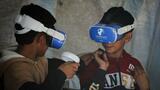 A Gaza, un casque de réalité virtuelle pour soulager des enfants traumatisés par la guerre