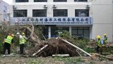 Le sud de la Chine à l'heure du nettoyage après le passage du typhon Ragasa