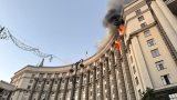 Ukraine: attaque russe record, le siège du gouvernement frappé pour la première fois