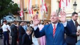 Le prince Albert II célèbre ses 20 ans de règne avec les Monégasques