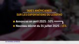 Économie : l'entrée en vigueur des droits de douane américains