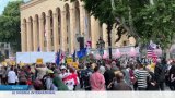 Géorgie : manifestation pro-occidentale devant le Parlement